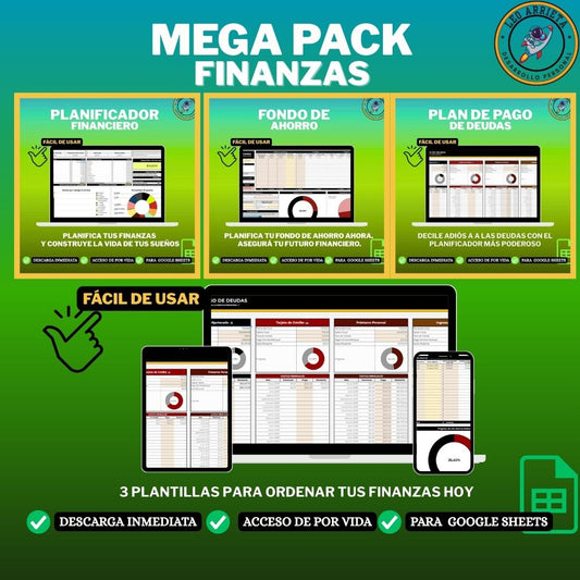 Mega Pack Ordena tus Finanzas